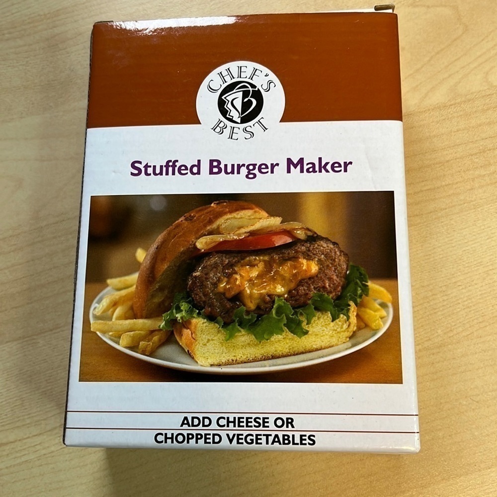 𝅺BEST Value Direct
CHEF'S BEST 4" Stuffed Burger Maker